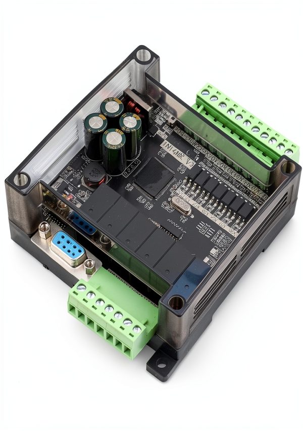 24V PLC Control Walfront Logic Controller FX1N-14MR Board-0