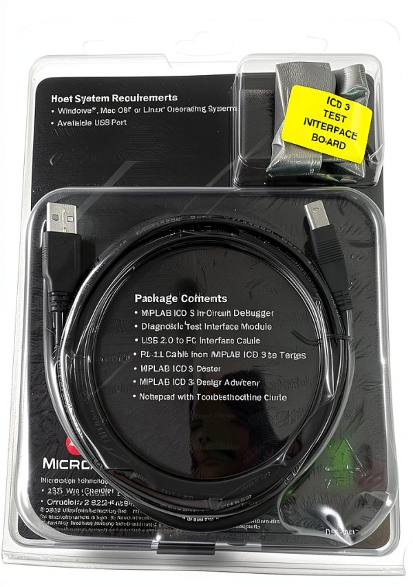 MPLAB ICD 3 In Circuit Debugger and Programmer USB Debugging Tool-1